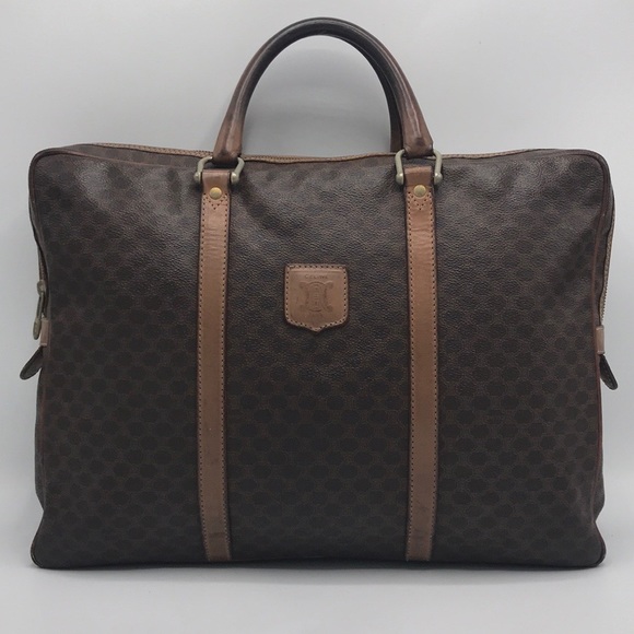 Celine Handbags - Authentic CELINE Vintage Soft Briefcase Tote